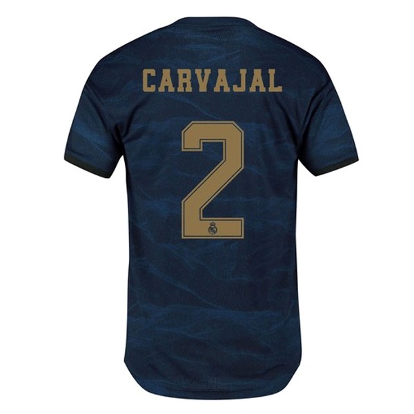 Trikot Real Madrid NO.2 Carvajal Auswarts 2019-20 Blau Fussballtrikots Günstig